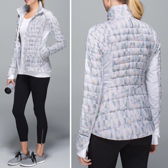 lululemon athletica Jackets & Blazers - New Lululemon Fluff Off Jacket Size 6 SGWH/TONK